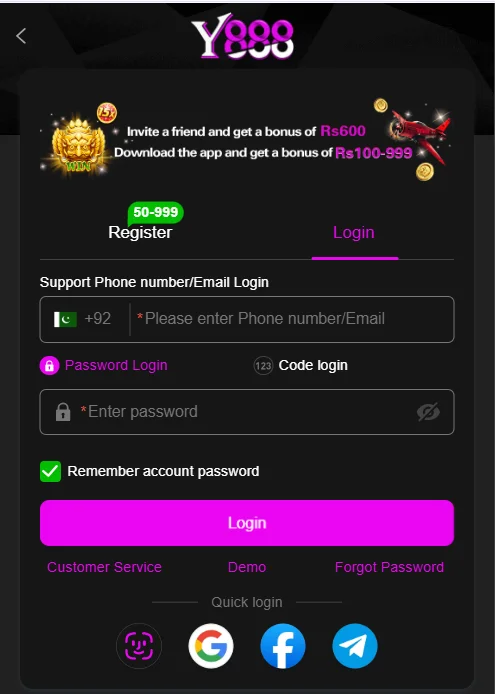 y888 Login